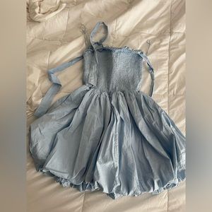 Blue Bubble Dress